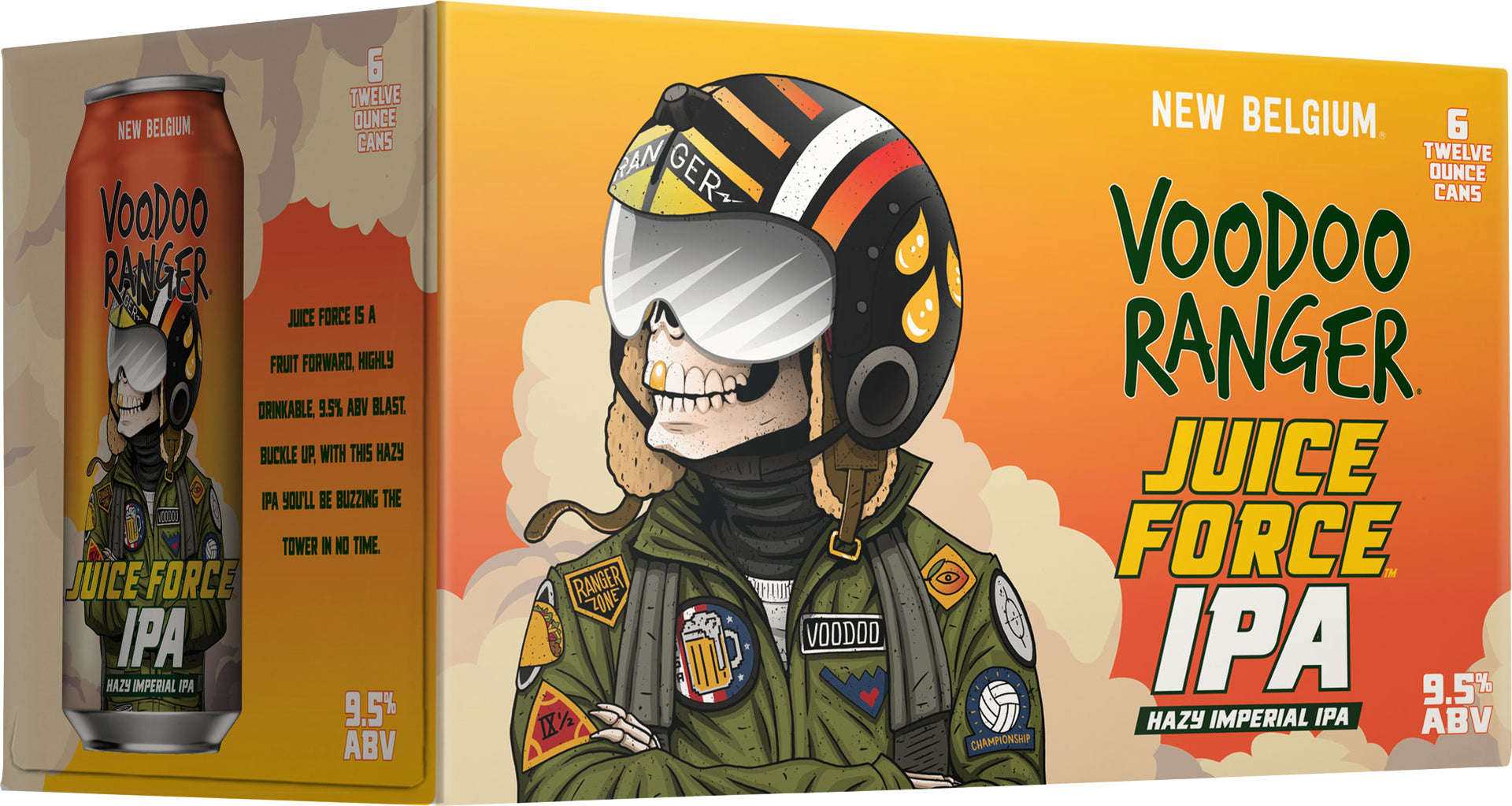 New Belgium Voodoo Juice Force Haze 6pk Can-0