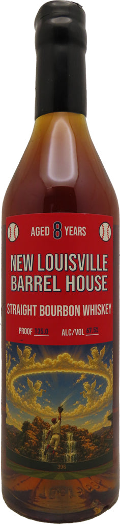New Louisville Barrel House Holy Hitter KY262 Bourbon Whiskey 8 Year Old 750ml-0
