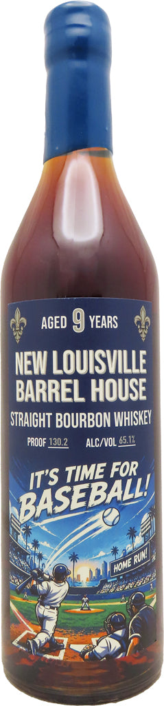 New Louisville Barrel House SoCal Slugger C372 Bourbon Whiskey 9 Year Old 750ml-0
