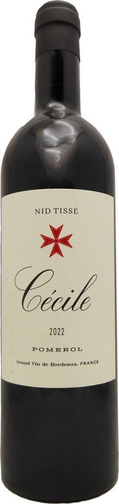 Nid Tisse Cecile Pomerol 2022 750ml-0