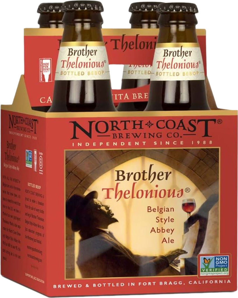 North Coast Brother Thelonious Abbey Ale 4Pk Btl-0