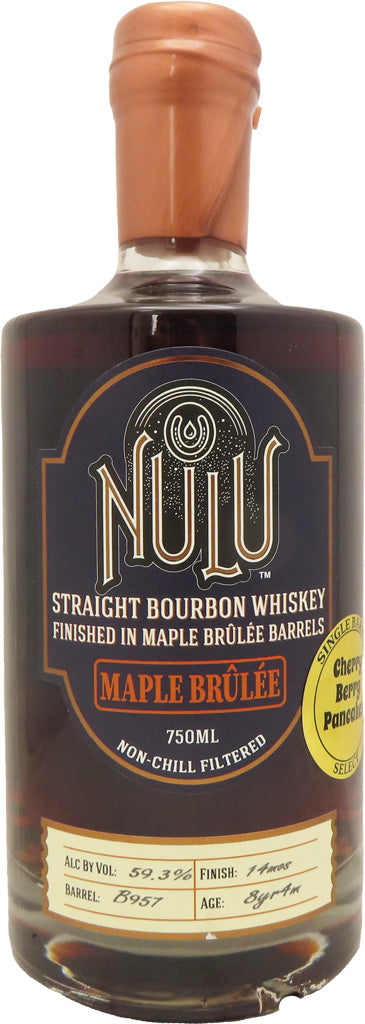 Nulu Maple Brulee Bourbon B957 Cherr Berry  750ml-0
