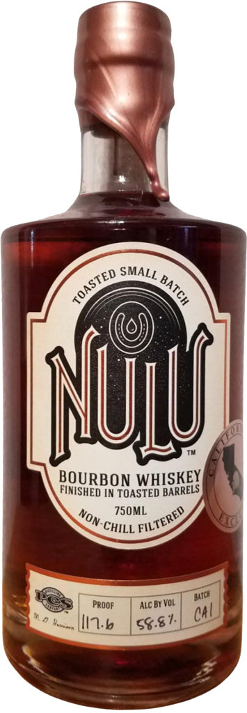 Nulu Reserve Toasted Barrel Bourbon Cali Exclusive 117.6 PF 750ml-0