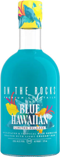 On The Rocks Blue Hawaiian Cruzan 375ml-0