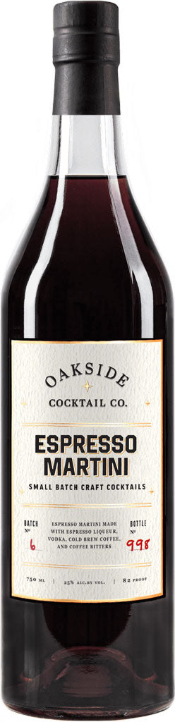 Oakside Cocktail Co. Espresso Martini 750ml-0