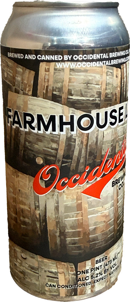 Occidental Farmhouse Lager 16oz Can-0
