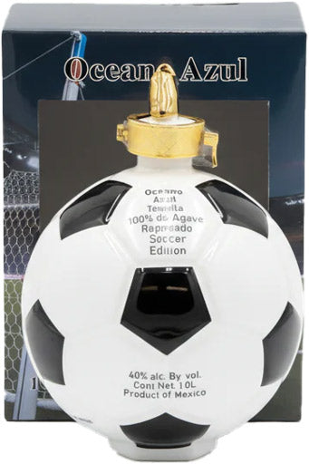 Oceano Azul Soccer Edition Reposado Tequila 1L-0