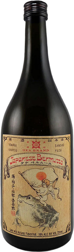 Oka Kura Japanese Bermutto Dry Sake Vermouth 720ml-0