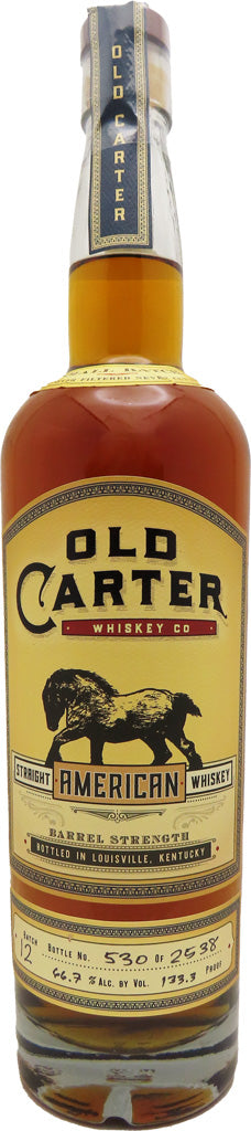 Old Carter American Whiskey Batch 12 750ml