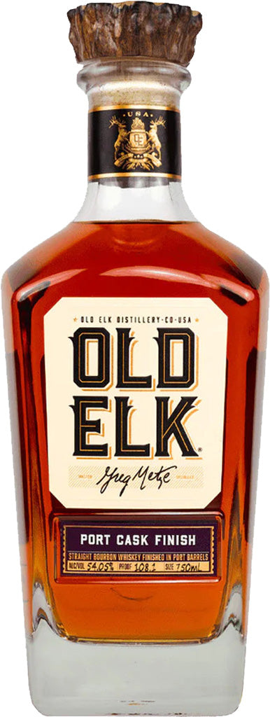 Old Elk Port Cask Finish Bourbon Whiskey 750ml