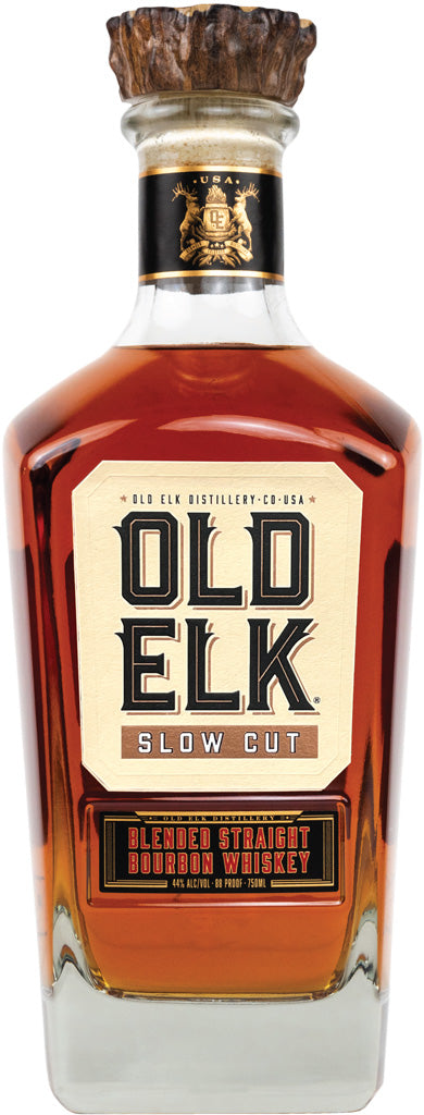 Old Elk Slow Cut Blended Straight Bourbon Whiskey 750ml-0