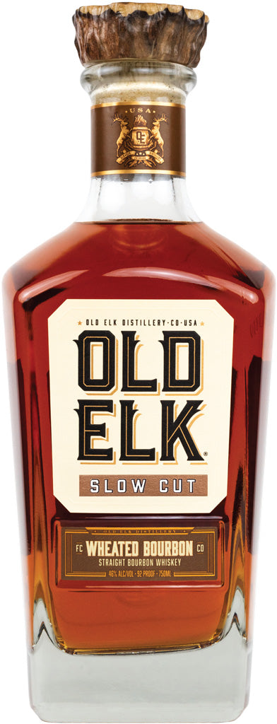Old Elk Slow Cut Wheated Bourbon Whiskey 92 Pr 750ml-0