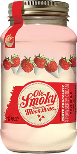 Ole Smoky Tennessee White Chocolate Strawberry Cream Liqueur 50ml-0