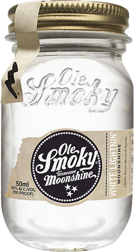 Ole Smoky Tennessee White Lightnin' Moonshine 50ml-0