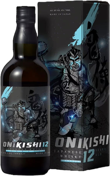 Onikishi Tenbatsu Japanese Whisky 12 Year Old 700ml – Mission Wine