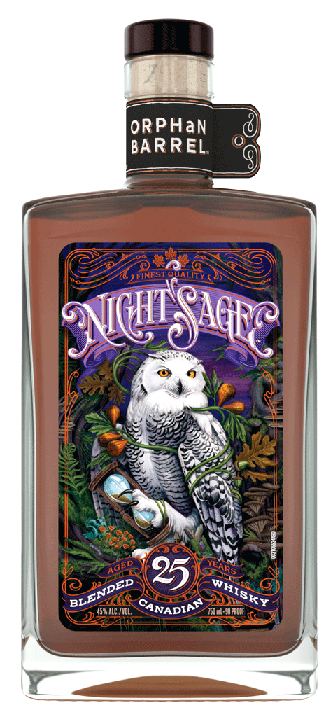 Orphan Barrel Night Sage 25 Year Old Canadian Whisky 750ml-0