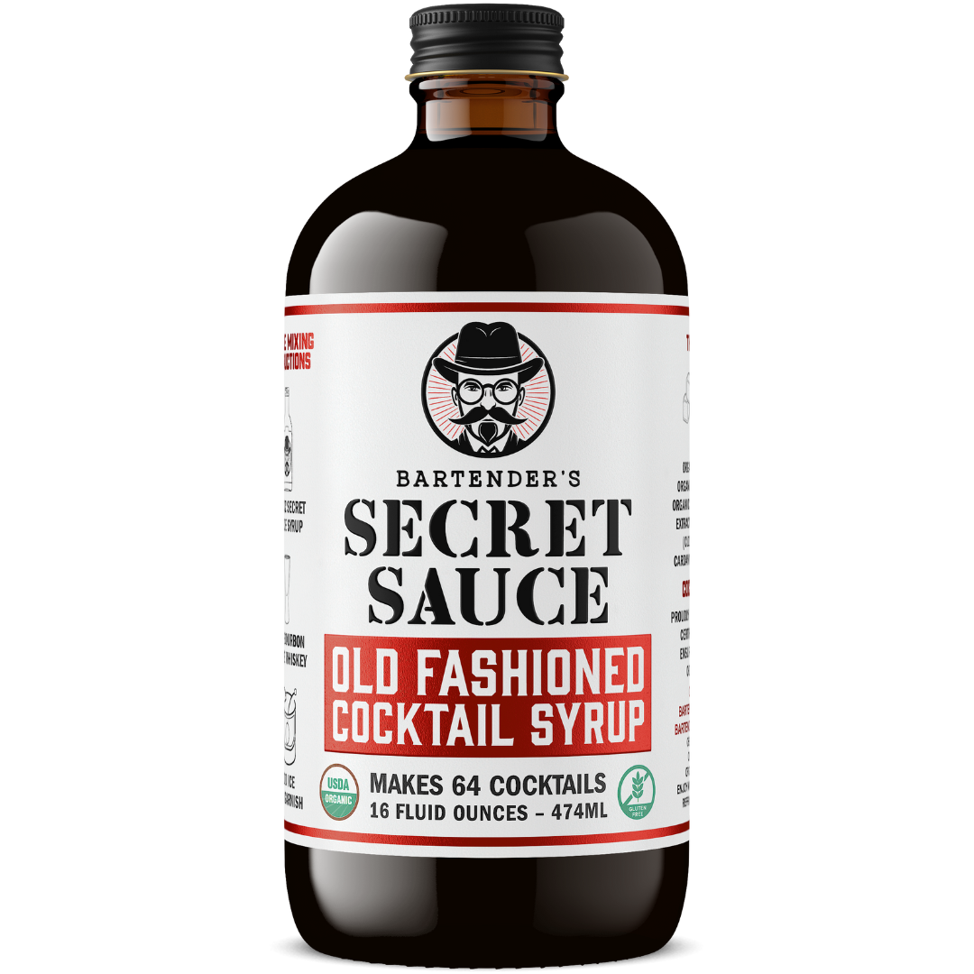 Bartender's Secret Sauce Old Fashioned Cocktail Syrup 474ml-0