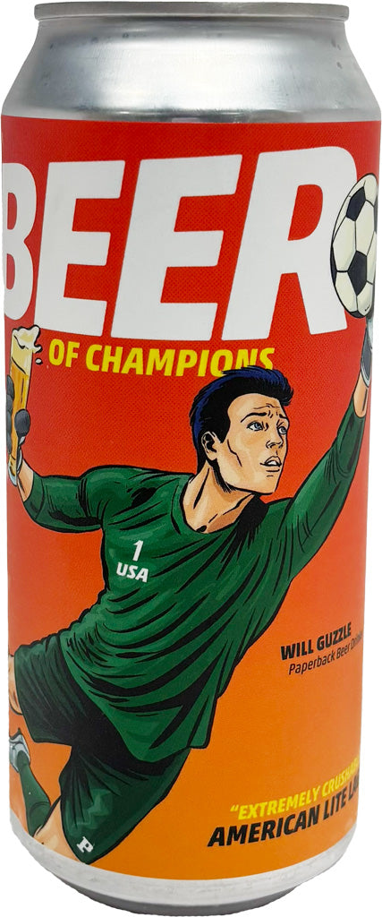 Paperback Beer of Champions Lite Lager 16oz Can-0