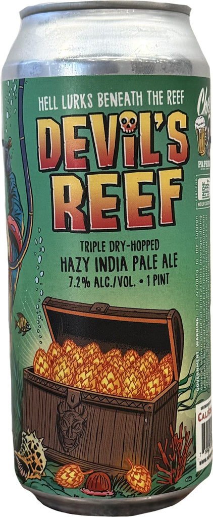 Paperback Devil's Reef Hazy IPA 16oz Can-0