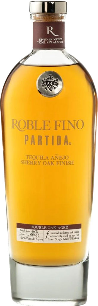 Partida Roble Fino Anejo Tequila 750ml-0