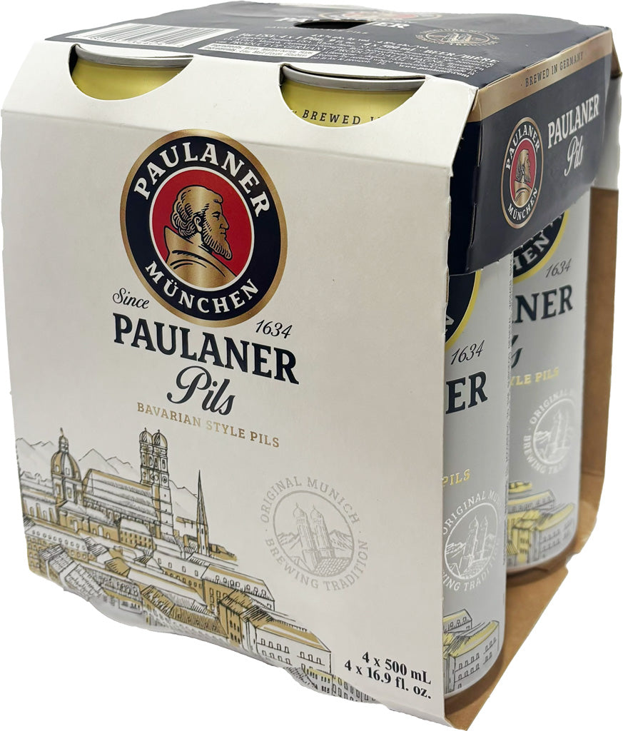 Paulaner Bavarian-Style Pilsner 4pk Cans-0