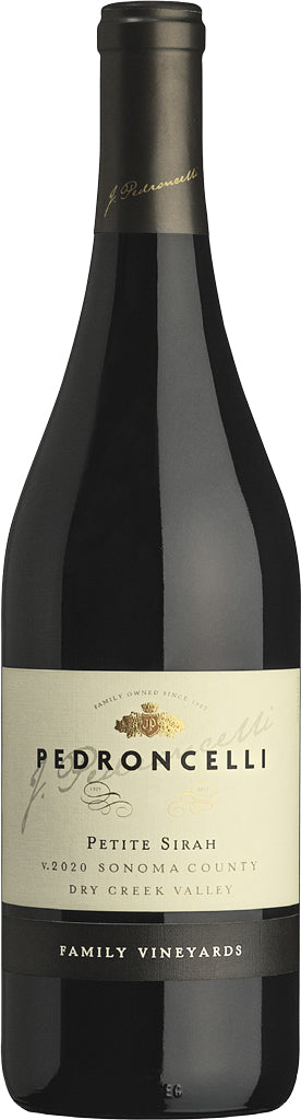Pedroncelli Family Vineyards Petite Sirah 2020 750ml-0