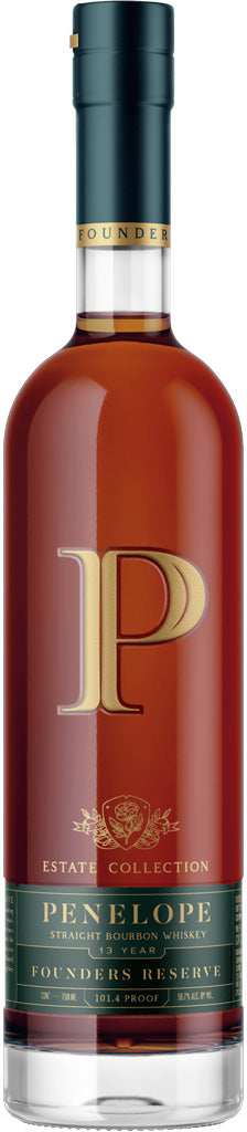Penelope Estate Collection Founder's Reserve Bourbon Whiskey 13 Year Old 101.4 Proof 750ml-0