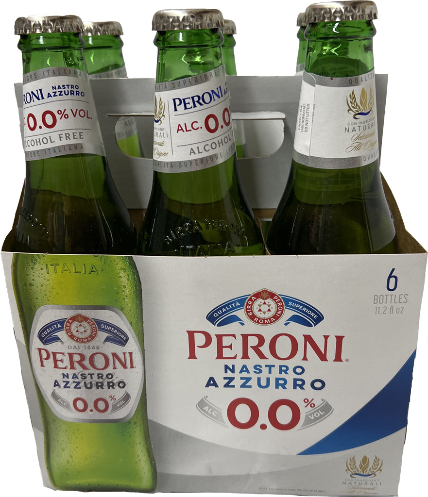 Peroni 0.0 Non-Alcoholic 6Pk Bottles-0