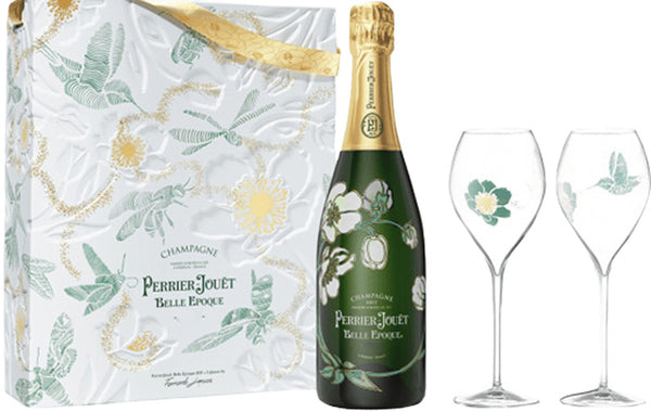 Perrier Jouet Belle Epoque Brut Gift Set 2016 2 Flutes 750ml
