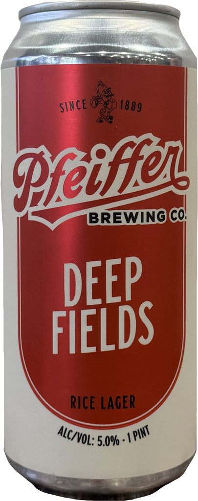Pfeiffer Deep Fields Rice Lager 16oz Can-0
