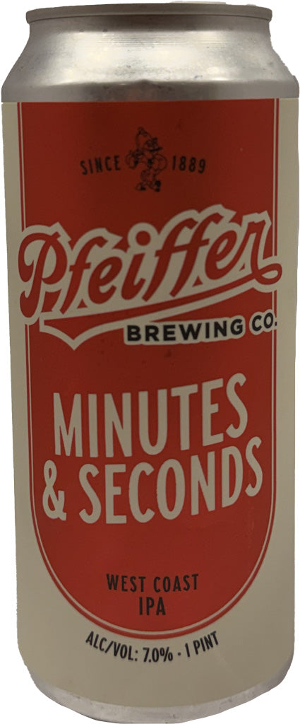 Pfeiffer Minutes & Seconds IPA 16oz Can-0