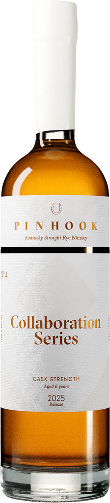 Pinhook Collaboration Series #4 Cask Strength Rye Whiskey 2025 750ml-0
