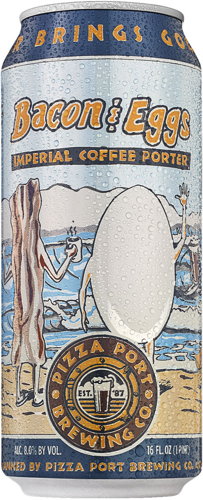 Pizza Port Bacon 'n' Eggs Porter 16oz Can-0