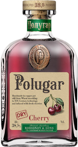 Polugar Cherry Infused Vodka 750ml-0