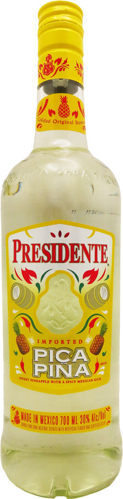 Presidente Pica Pina Brandy & Cane Neautral Spirit 700ml-0