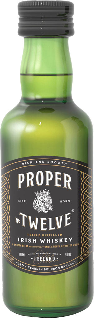 Proper Twelve Irish Whiskey 50ml-0