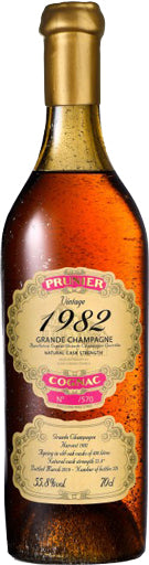 Prunier Grande Champagne 1982 Cognac 700ml-0