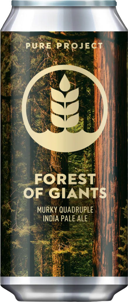 Pure Project Ipa Pure Project Forest Of Giant Quadruple IPA 16oz Can – Mission Wine ...
