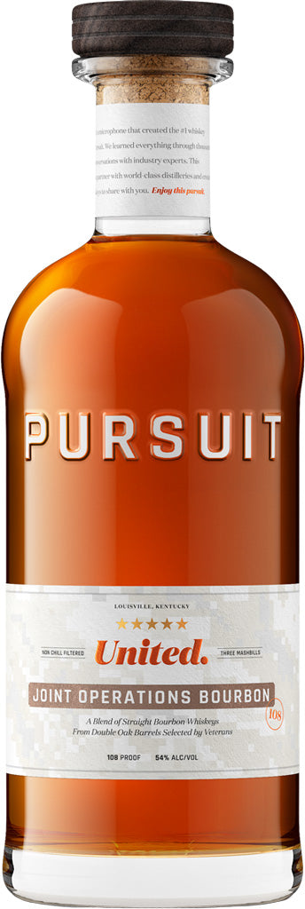 Pursuit United Joint Operations Bourbon Whiskey 700ml-0