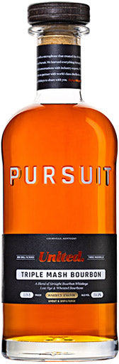 Pursuit United Triple Mash Barrel Proof Bourbon Whiskey 700ml-0