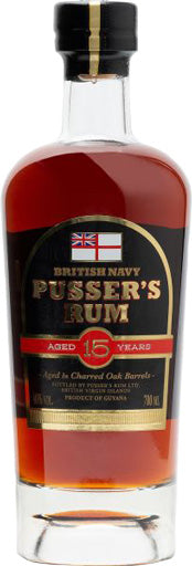 Pusser's Navy Rum 15 Year Old 750ml