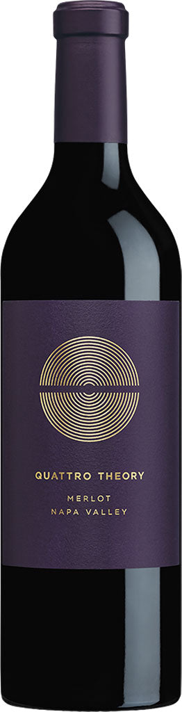 Quattro Theory Merlot Napa 2023 750ml-0