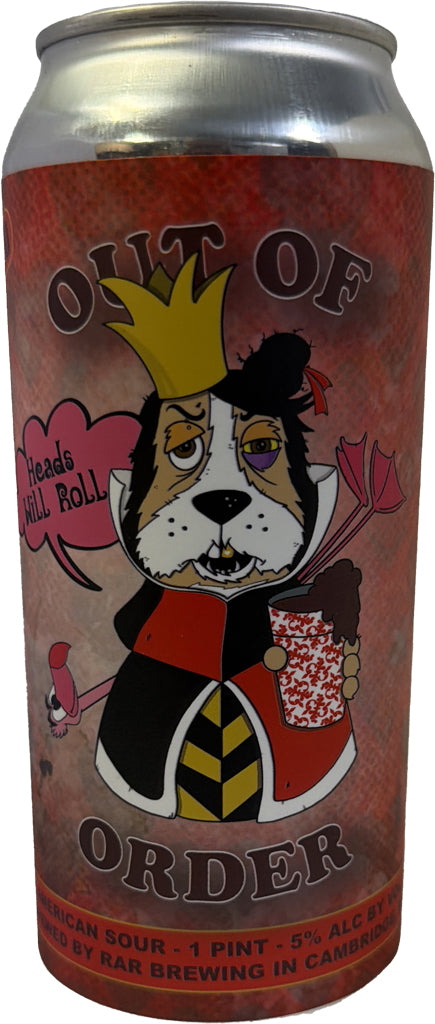 RAR Brewing Out Of Order Series: Heads Will Roll Smoothie Sour 16oz Can-0