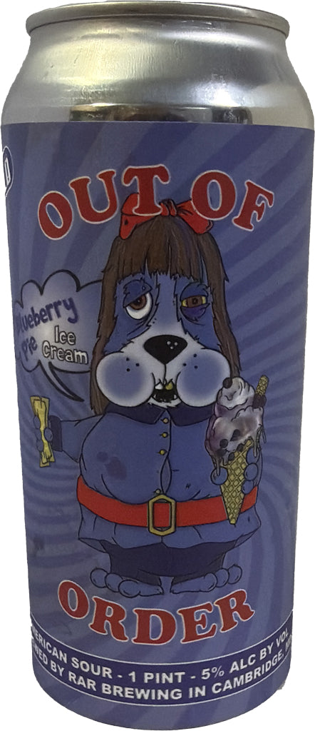 RAR Brewing Out Of Order Blueberry Pie Sour 16oz Can-0