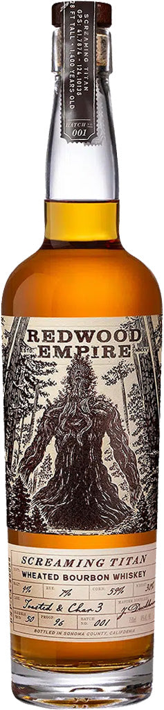 Redwood Empire Screaming Titan Wheated Bourbon Whiskey 750ml-0