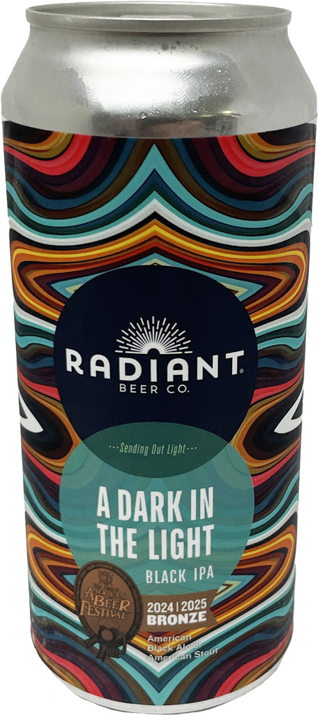 Radiant A Dark In The Light Black IPA 16oz Can-0