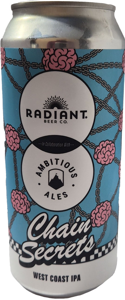 Radiant Chain Secrets IPA 16oz Can Featured Image