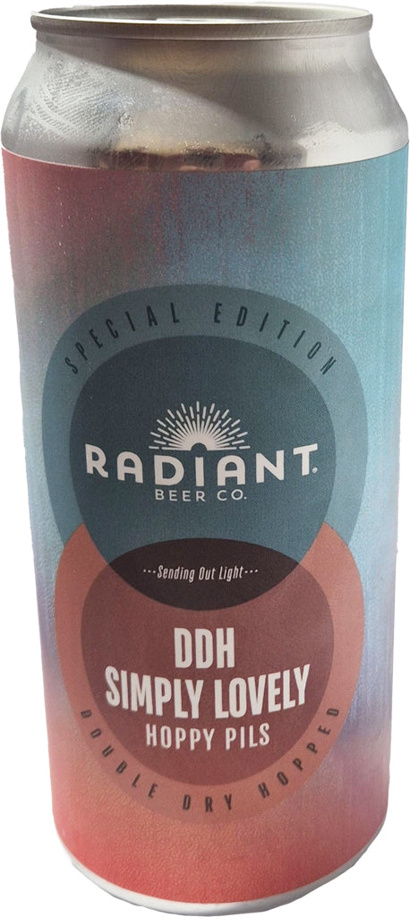 Radiant DDH Simply Lovely Hoppy Pils 16oz Can Featured Image