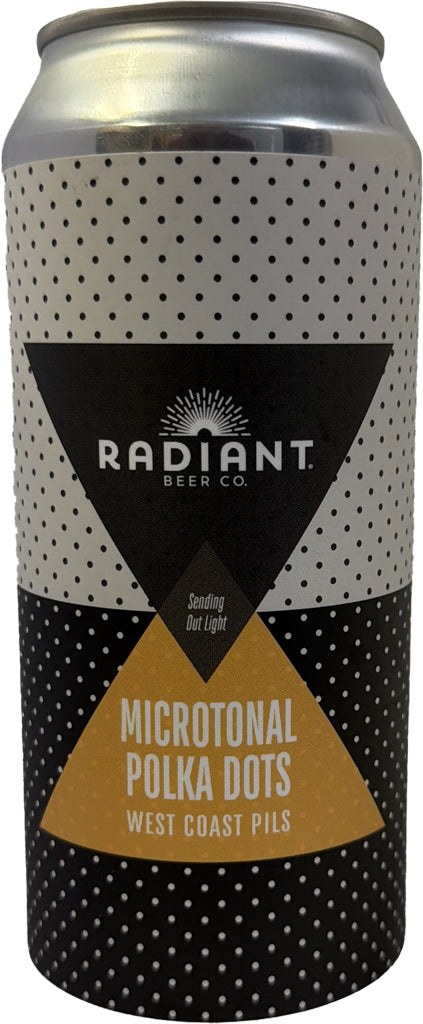 Radiant Microtonal Polka Dots WC Pils 16oz Can-0