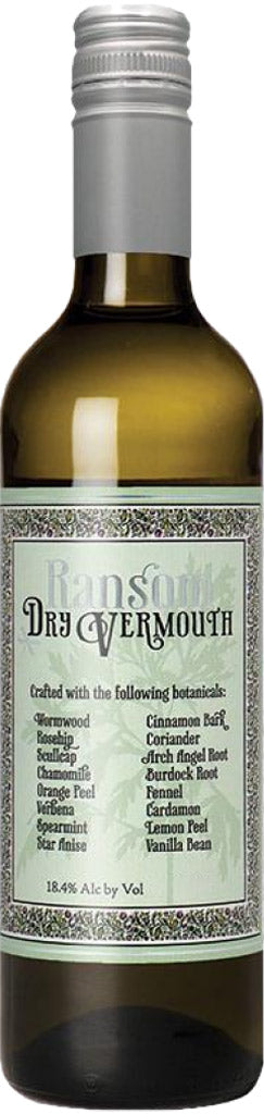 Ransom Dry Vermouth 750ml-0